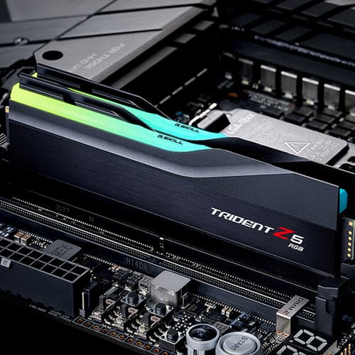 G.Skill Trident Z5 RGB 32GB (16GBx2) DDR5 5600MHz RAM (Matte Black)